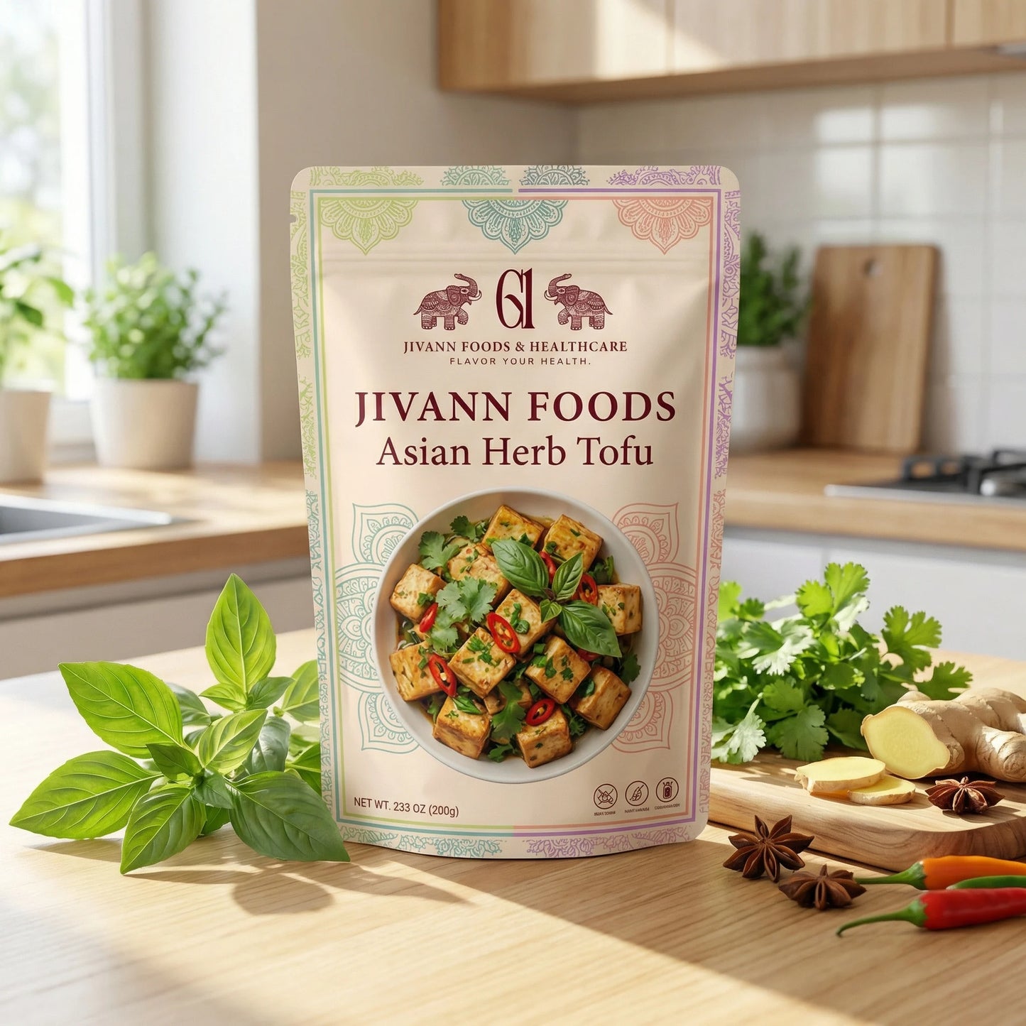 Asian Herb Tofu