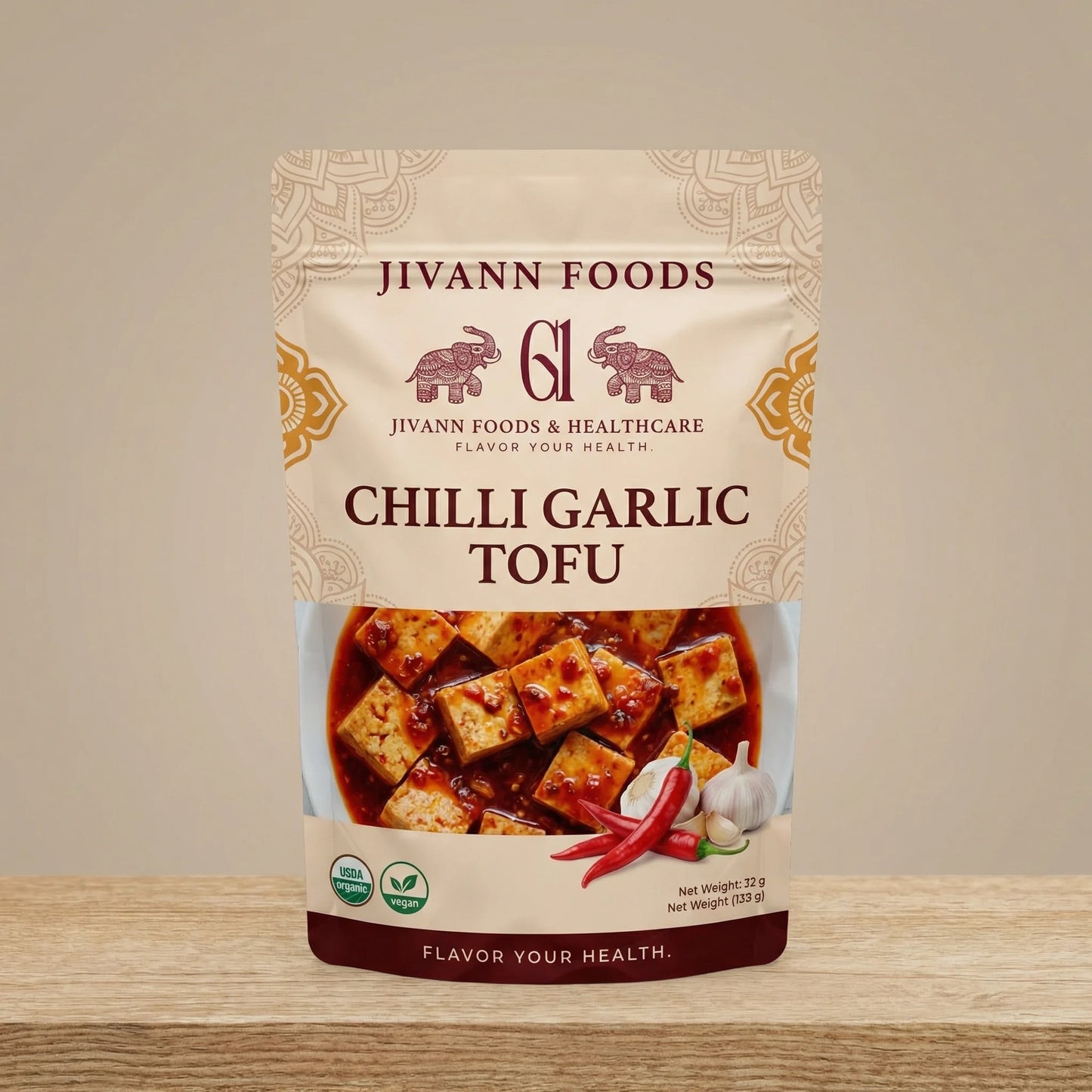 Chilli Garlic Tofu